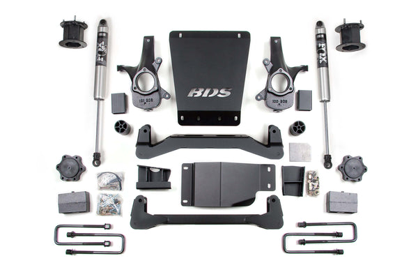 BDS 4.5 Inch Lift Kit Chevy Silverado Or GMC Sierra 1500 07-13 4WD 799FS