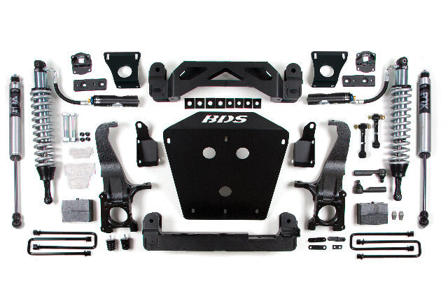 BDS 7 Inch Lift Kit 2.5 Coil-over, Fits Toyota Tundra 07-15 2/4WD 813FDSC