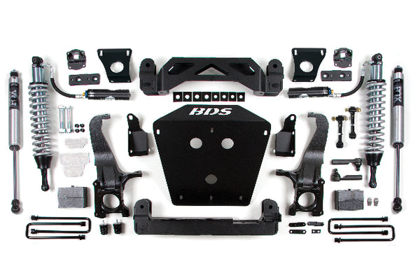 BDS 7 Inch Lift Kit 2.5 Coil-over, Fits Toyota Tundra 07-15 2/4WD 813FDSC