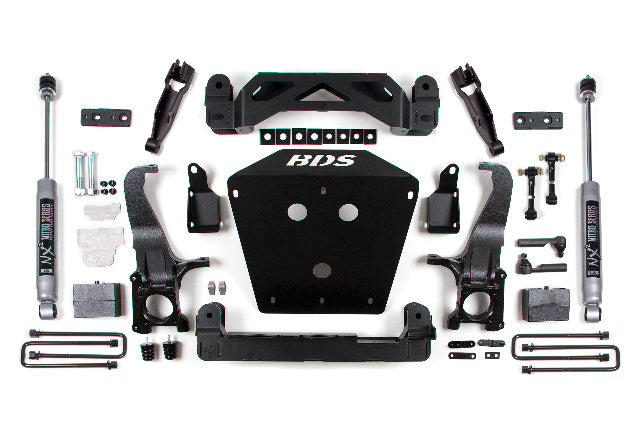 BDS 7 Inch Lift Kit, Fits Toyota Tundra 16-21 2/4WD 818FS