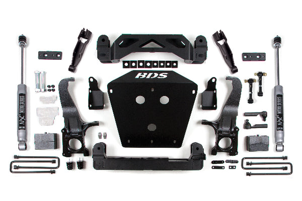 BDS 7 Inch Lift Kit, Fits Toyota Tundra 16-21 2/4WD 818FS