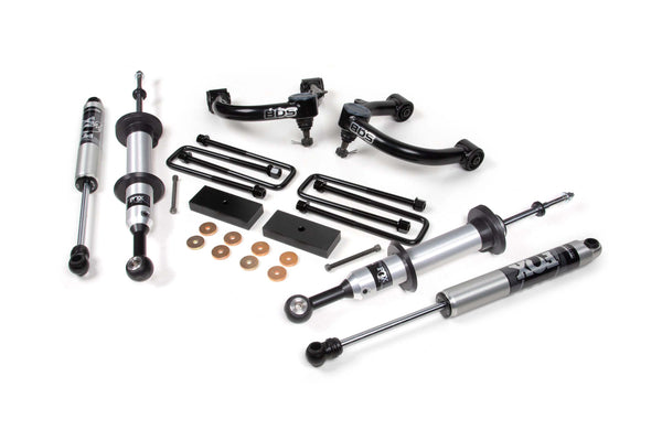 BDS 2 Inch Lift Kit Fox Coil-overs Toyota Hilux 15-25 842FSR