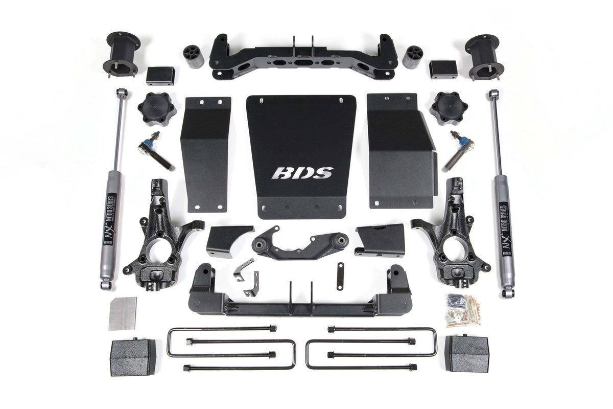 BDS 4.5 Inch Lift Kit Fits Chevy Silverado Or GMC Sierra 1500 14-18 4WD 903H