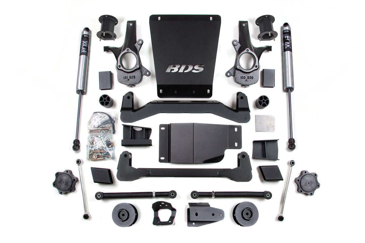 BDS 4.5 Inch Lift Kit Fits Chevy/gmc Avalanche, Suburban, Tahoe, Or Yukon 1500 07-14 4WD 905FS