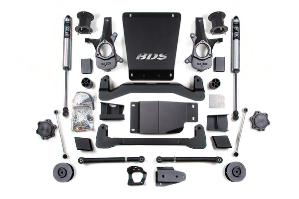 BDS 4.5 Inch Lift Kit Chevy/gmc Avalanche, Suburban, Tahoe, Or Yukon 1500 07-14 4WD 906FS