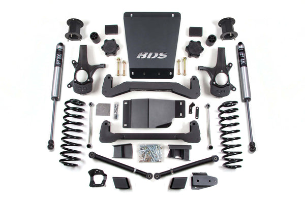 BDS 6.5 Inch Lift Kit Chevy/gmc Avalanche, Suburban, Tahoe, Or Yukon 1500 07-14 4WD 907FS