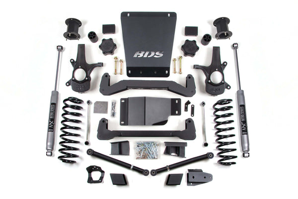 BDS 6.5 Inch Lift Kit Chevy/gmc Avalanche, Suburban, Tahoe, Or Yukon 1500 07-14 4WD 907H