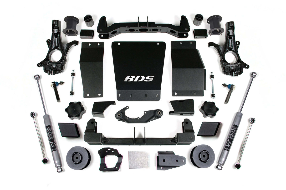 BDS 4.5 Inch Lift Kit Fits Chevy/gmc Avalanche, Suburban, Tahoe, Or Yukon 1500 15-20 4WD 909H
