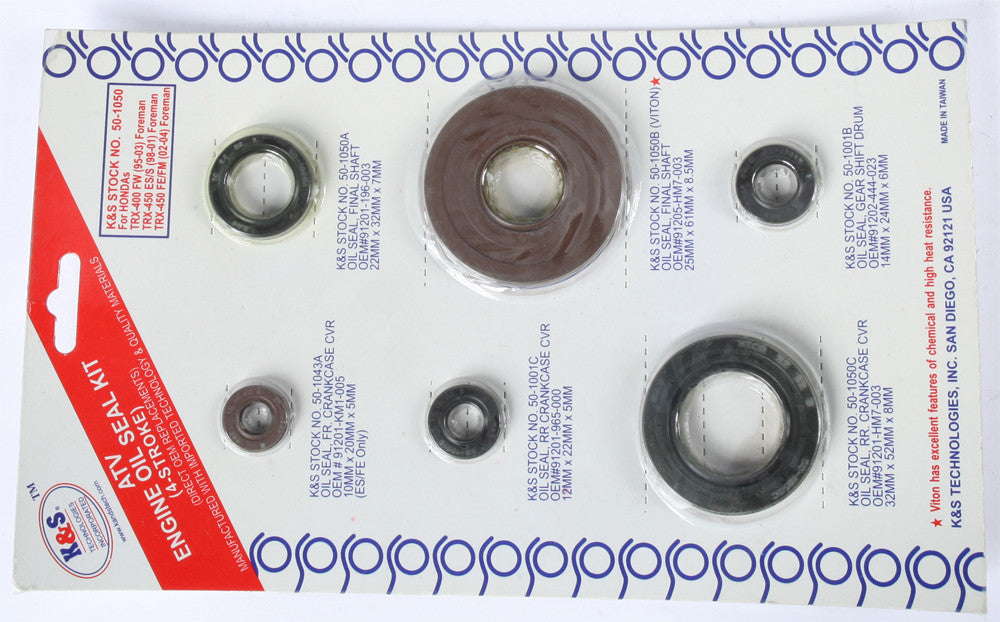 K&S Engine Oil Seal Kit 50-1050