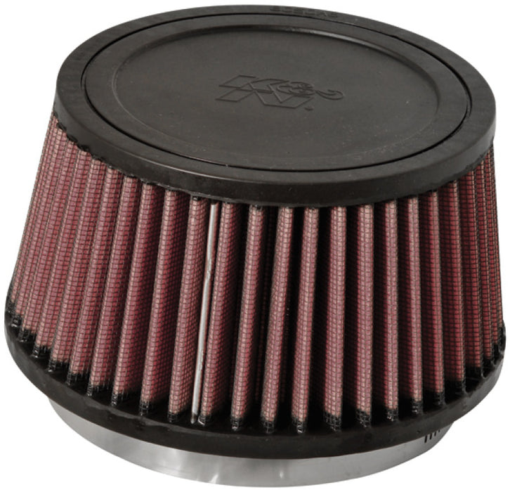 K&N Universal Rubber Filter Round Tapered 4.5in Flange ID x 5.875 Base OD x 5in Top OD x 3.25in H RU-3110