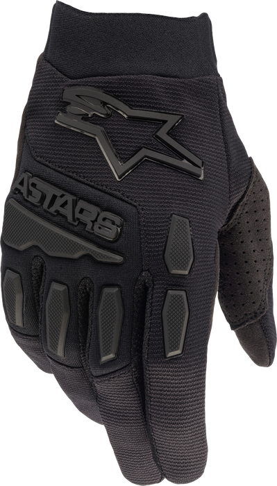 Alpinestars Youth Full Bore Gloves Black/Black Sm 3543622-1100-S