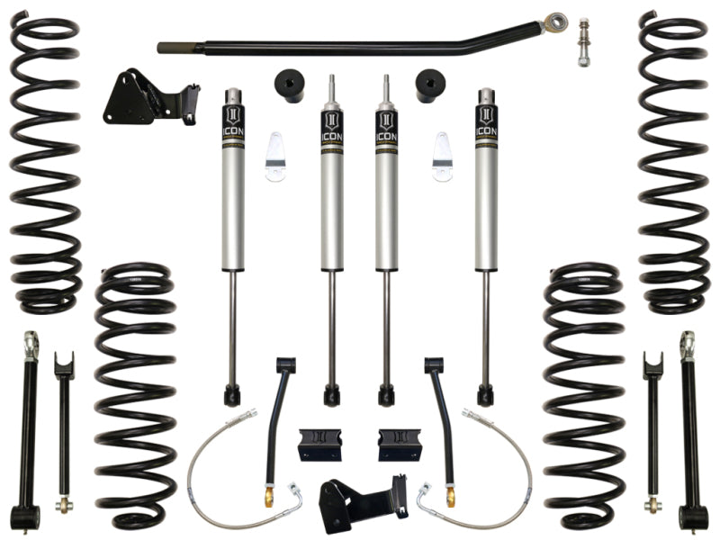 ICON 07-18 compatible with Jeep Wrangler JK 4.5in Stage 1 Suspension System K24001