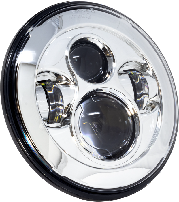 Letric Lighting Co. LLC-LH-7C 7in. Premium LED Headlight - Chrome