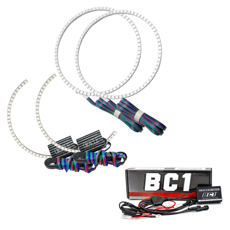 Oracle Fits Toyota Tundra 14-17 Dual Halo Kit Colorshift W/ BC1 Controller See Warranty 2381-335