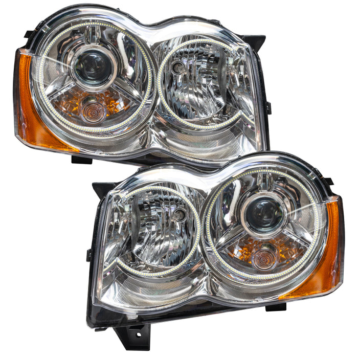 Oracle 08-10 compatible with Jeep Grand Cherokee SMD HL HID ColorSHIFT SEE WARRANTY 7139-330
