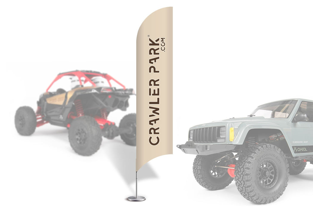 Toyswd Beach Flag 18" Rc Crawler Park Circuit Model Making 1/10 TWD100017