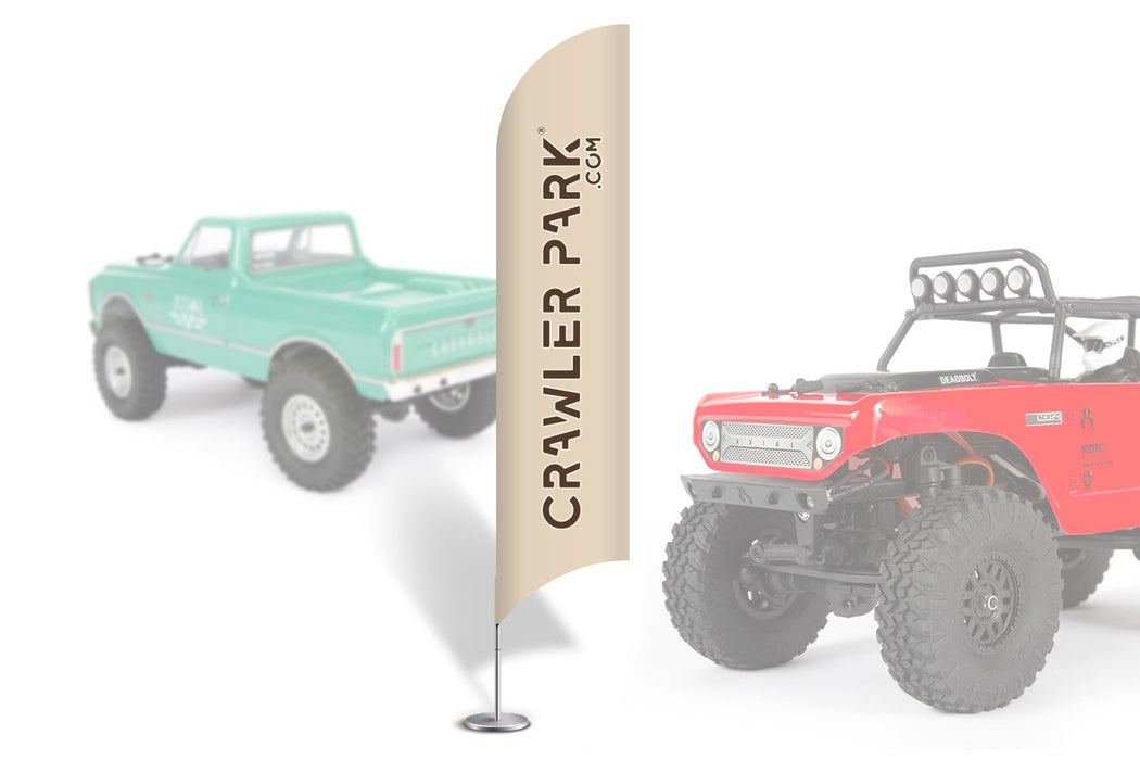 Toyswd Beach Flag 9" Rc Crawler Park Circuit Model Making 1/24 & 1/18 TWD240017