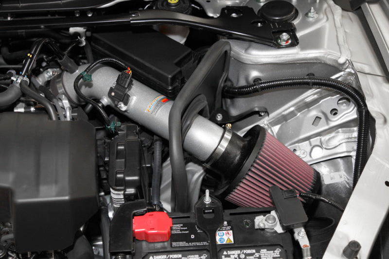 K&N 2013-14 Honda Accord 2.4L L4 69 Series Typhoon Air Intake System Silver Cold Air Intake Kit 69-1213TS