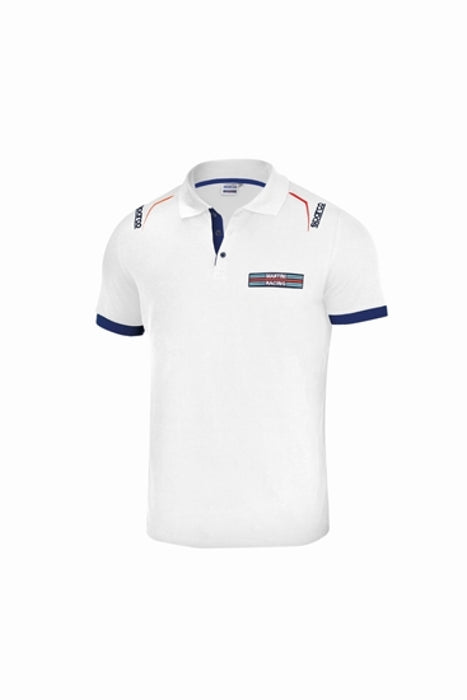 Sparco Polo Martini-Racing XL White 01276MRBI4XL