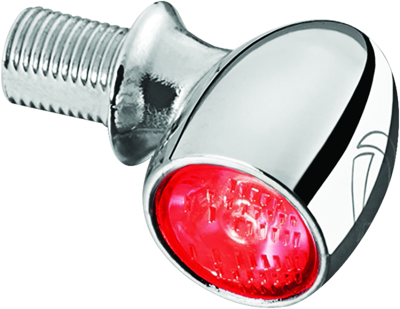 Kuryakyn Kellerman Atto Clear Lens Red Run-Brake Chrome 2522