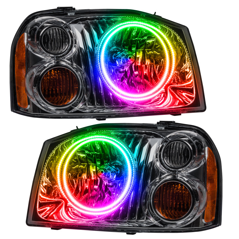 Oracle 01-04 Compatible with Nissan Frontier SMD HL Dual Halo ColorSHIFT w/o Controller SEE WARRANTY 7178-334