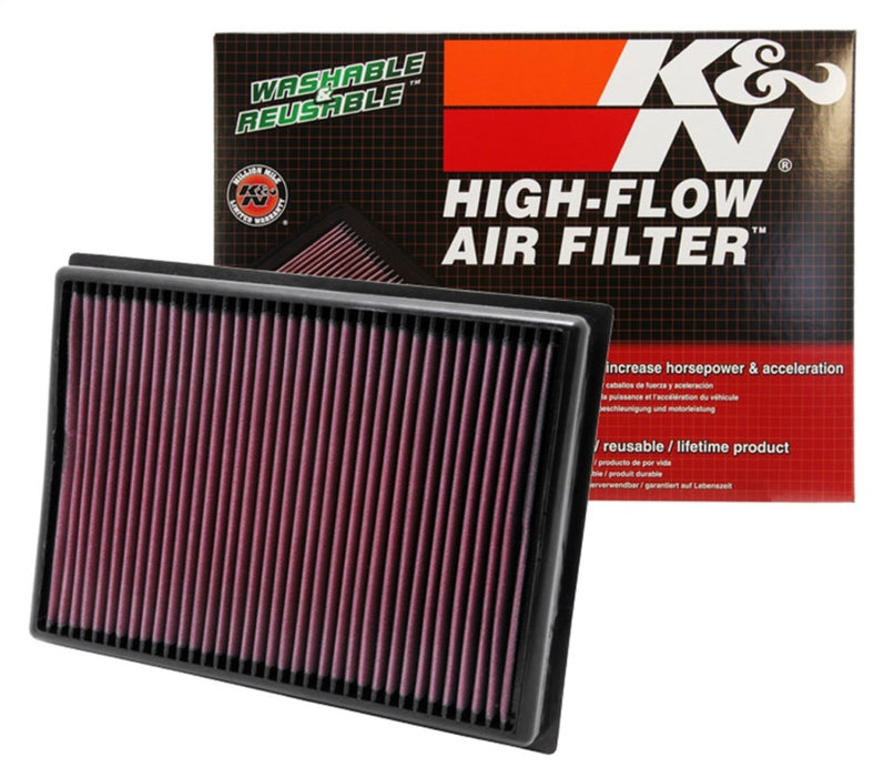 K&N 10 Toyota 4 Runner 4.0L V6 / 2010 FJ Cruiser 4.0L-V6 Drop In Air Filter 33-2438