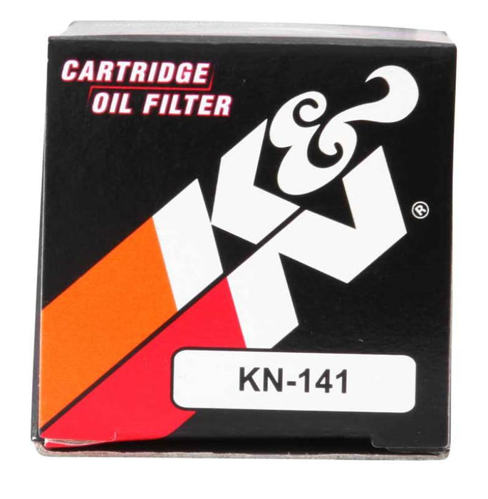 K&N Motorcycle Oil Filter: High Performance, Premium, Designed to be used with Synthetic or Conventional Oils: Fits Select Yamaha Vehicles, KN-141