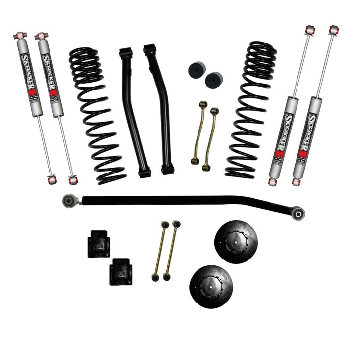 Skyjacker 2020 compatible with Jeep Gladiator JT Non-Rubicon Suspension Lift Kit 3.5in Fr 2in Rr w/ M95 Mono Shocks G350RPMLT