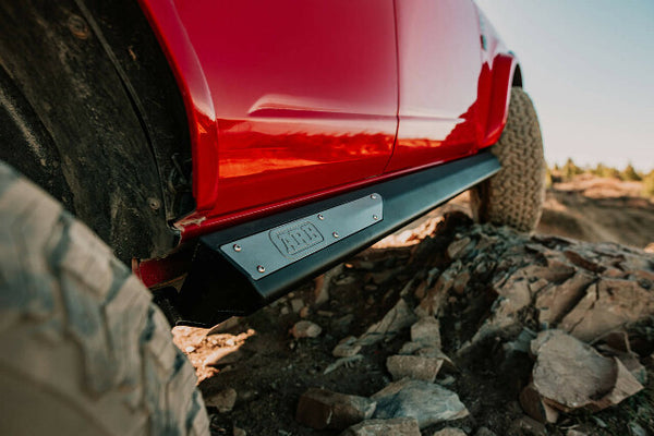 ARB 2021-2023 Fits Ford Bronco Rock Sliders 4 Door, Fits 2021-2023 Ford Bronco (excludes Raptor) 4480010