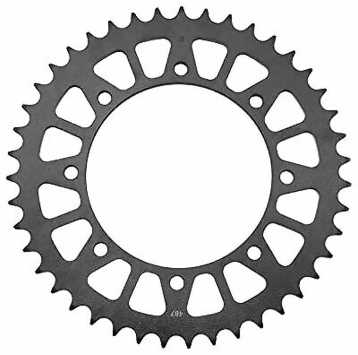 BikeMaster Honda Rear Steel Sprocket 420 49T Black 965002