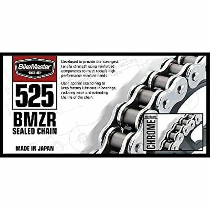 BikeMaster 525x150 BMZR Z-Ring Chain Black/Chrome 197420