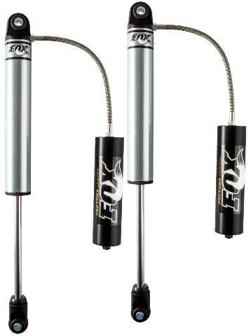 FOX Pair 10" 0.625" (R/R) 2.0 Series w/Hourglass Eyelet/Body Cap Black "30/75" 980-24-032