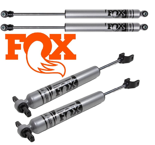FOX 2.0 Adventure Series Shocks 2020-2026 Chevrolet Silverado/gmc Sierra 2500HD/3500HD 4wd, 3" Suspension Lift Front And Rear F0908