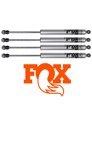 FOX 2.0 Adventure Series Shocks 2025, Fits RAM 2500 4WD Diesel 6.5in Front 4.5in Rear F0936