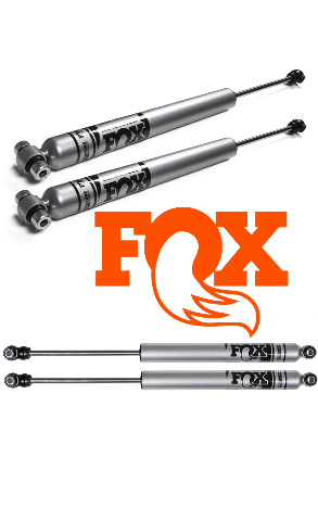 FOX 2.0 Adventure Series Shocks 2003-2008, Fits Dodge 2500 8in Front 5in Rear F0938
