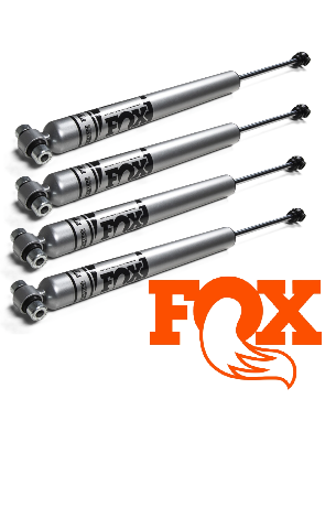 FOX 2.0 Adventure Series Shocks 2009-2013, Fits Dodge 2500 6in Front 4in Rear F0941