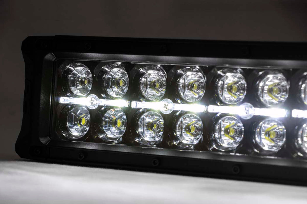 Black Series LED Light | 30 Inch | Dual Row | White DRL