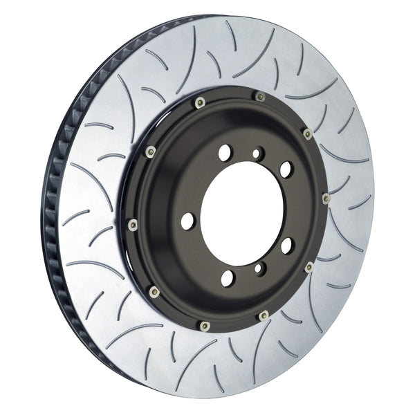 Brembo GT Front 2-Piece Rotor Kit, 380x34mm Type-3 Slotted Discs, Fits 2010-2011 Porsche 911 103.9018A