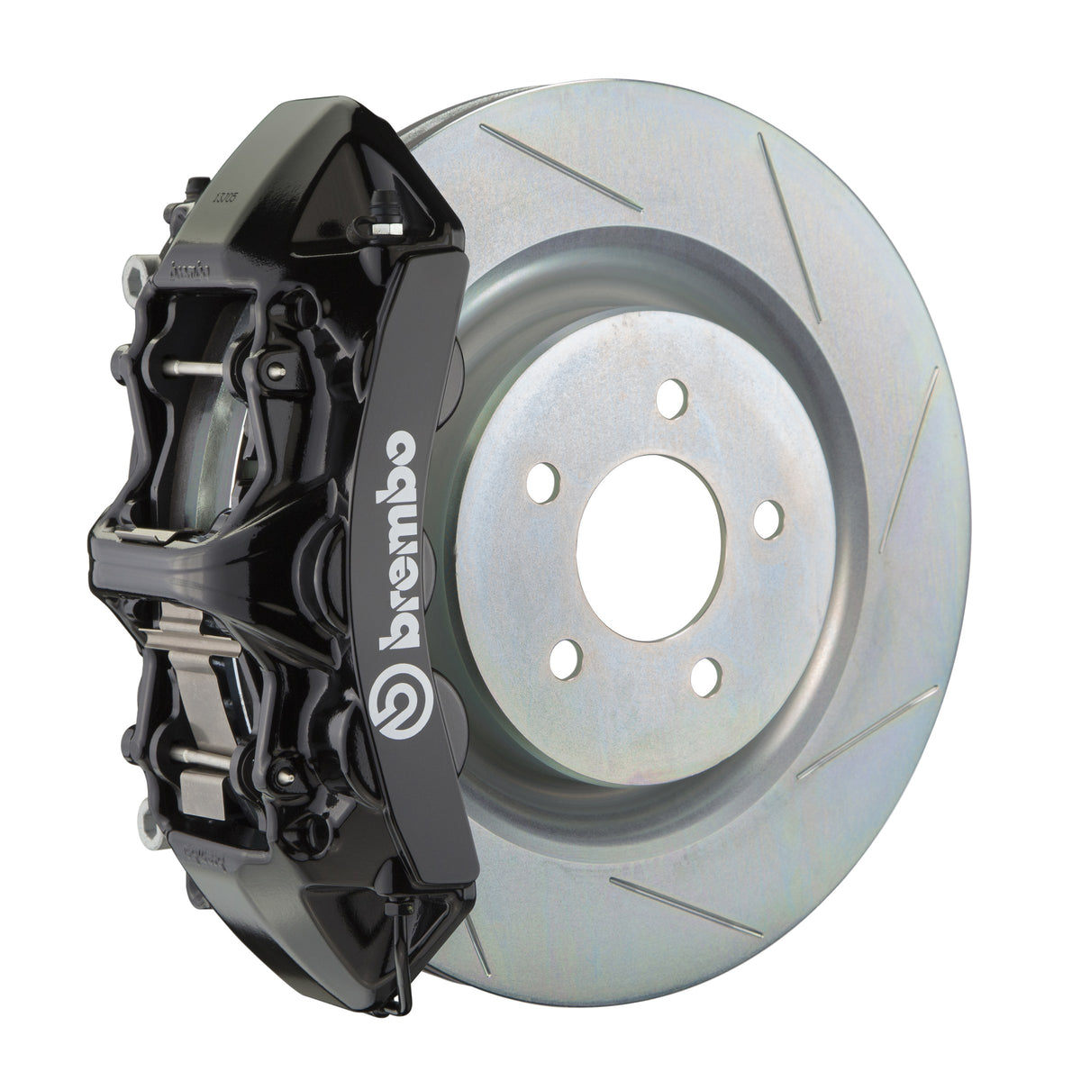 Brembo GT Front Big Brake Kit, 6-Piston Black Calipers, 355x32mm Type-1 Slotted Rotors, Fits 2016-2024 Chevrolet Camaro 1L5.8018A1