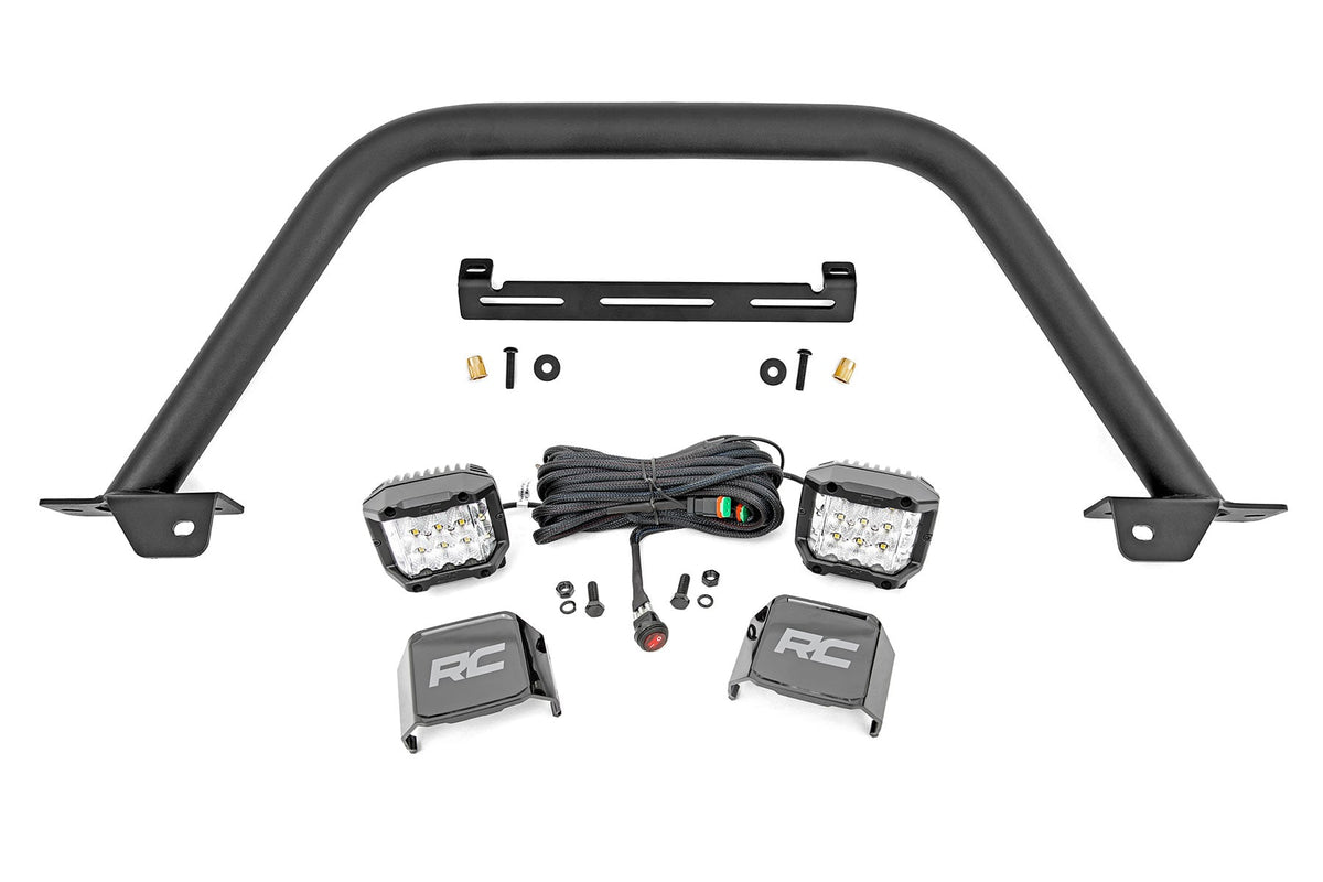 Rough Country Safari Bar 3" Osram (Pair) Wide Oe Modular Steel Fits Ford Bronco (21-23) 51114