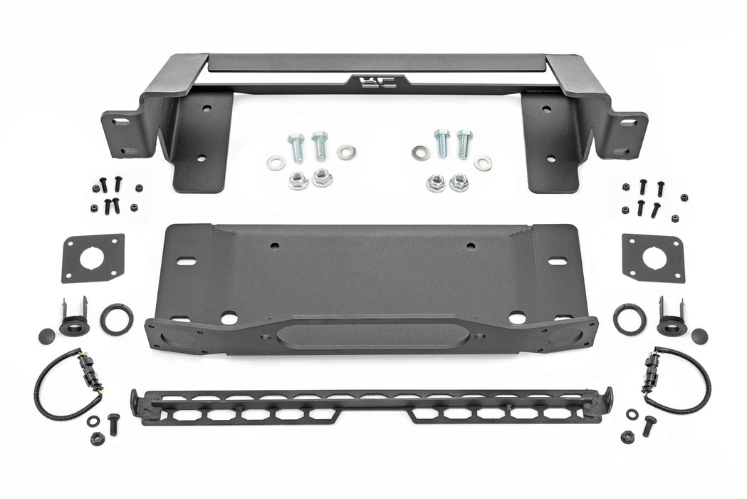 Rough Country High Winch Mount All Models Ford Bronco 4Wd (2021-2023) 51066