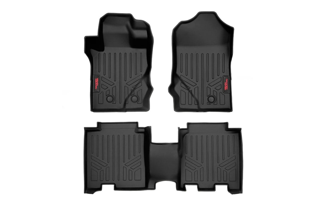 Rough Country Floor Mats Front & Rear Ford Bronco 4Wd (2021-2023) M-51602