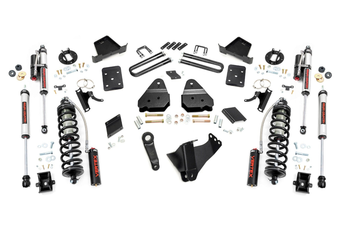 Rough Country 4.5 Inch Lift Kit Ovld C/O Vertex Fits Ford F-250 Super Duty (15-16) 56759