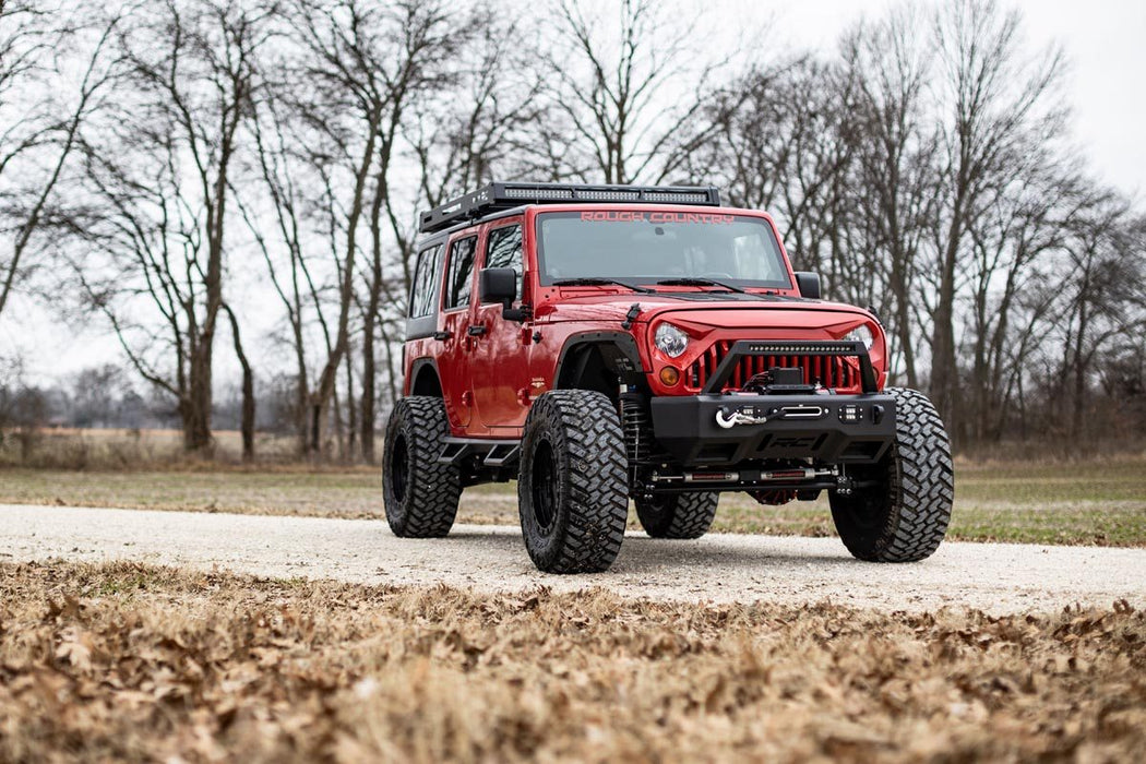 Rough Country Replacement Grille Angry Eyes compatible with Jeep Wrangler Jk (2007-2018) 10524