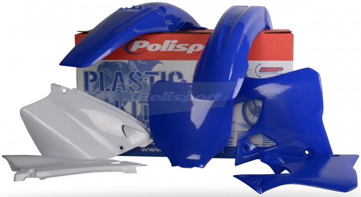 Polisport Standard Plastic Kit for Yamaha YZ 125/250 (2000-2001) OEM Quality Kit with Superior Fit, Flexibility, and Durability (Blue)