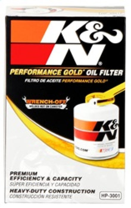 K&N Oil Filter OIL FILTER; AUTOMOTIVE HP-3001