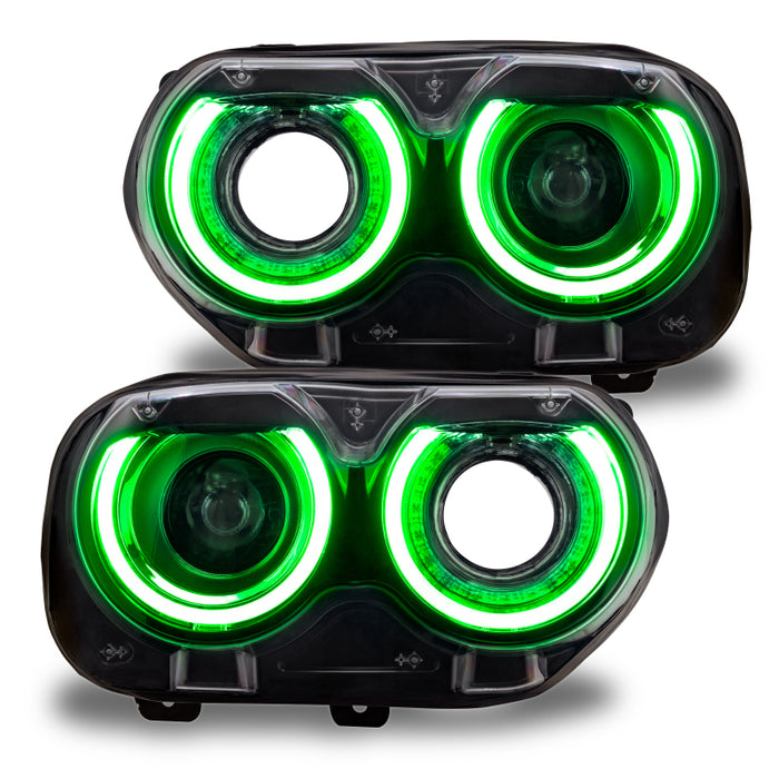 Oracle 15-21 Compatible with Dodge Challenger RGB+W Headlight DRL Upgrade Kit ColorSHIFT+W SEE WARRANTY 1329-339