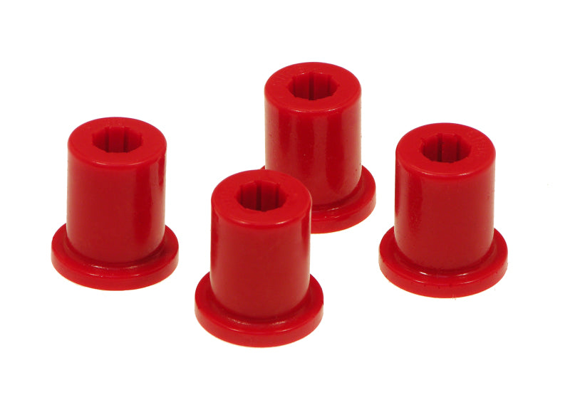 Prothane 76-86 compatible with Jeep CJ5/CJ7 Rear Frame Shackle Bushings Red 1-802