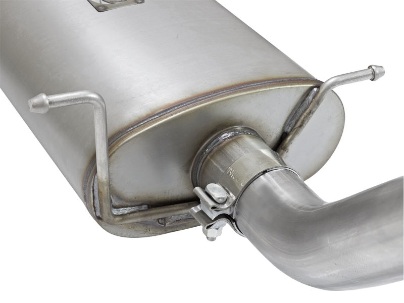 aFe MACHForce XP Exhausts Cat-Back Black Tip 09-17 GM Silverado 1500 4.3/5.3L RegCab SB/LB 49-44072-B