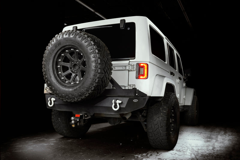 Oracle Lighting "Black Series" Flush Mount Led Tail Lights For Jeep Wrangler Jk 5891-504-T